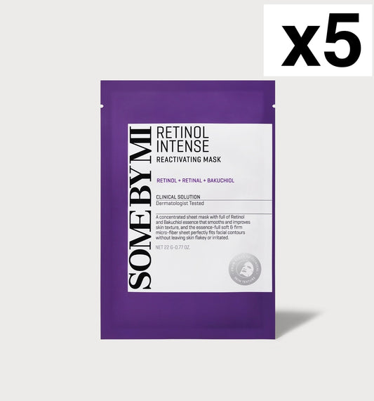[SOMEBYMI] RETINOL INTENSE REACTIVATING MASK 22g (5 SHEETS)
